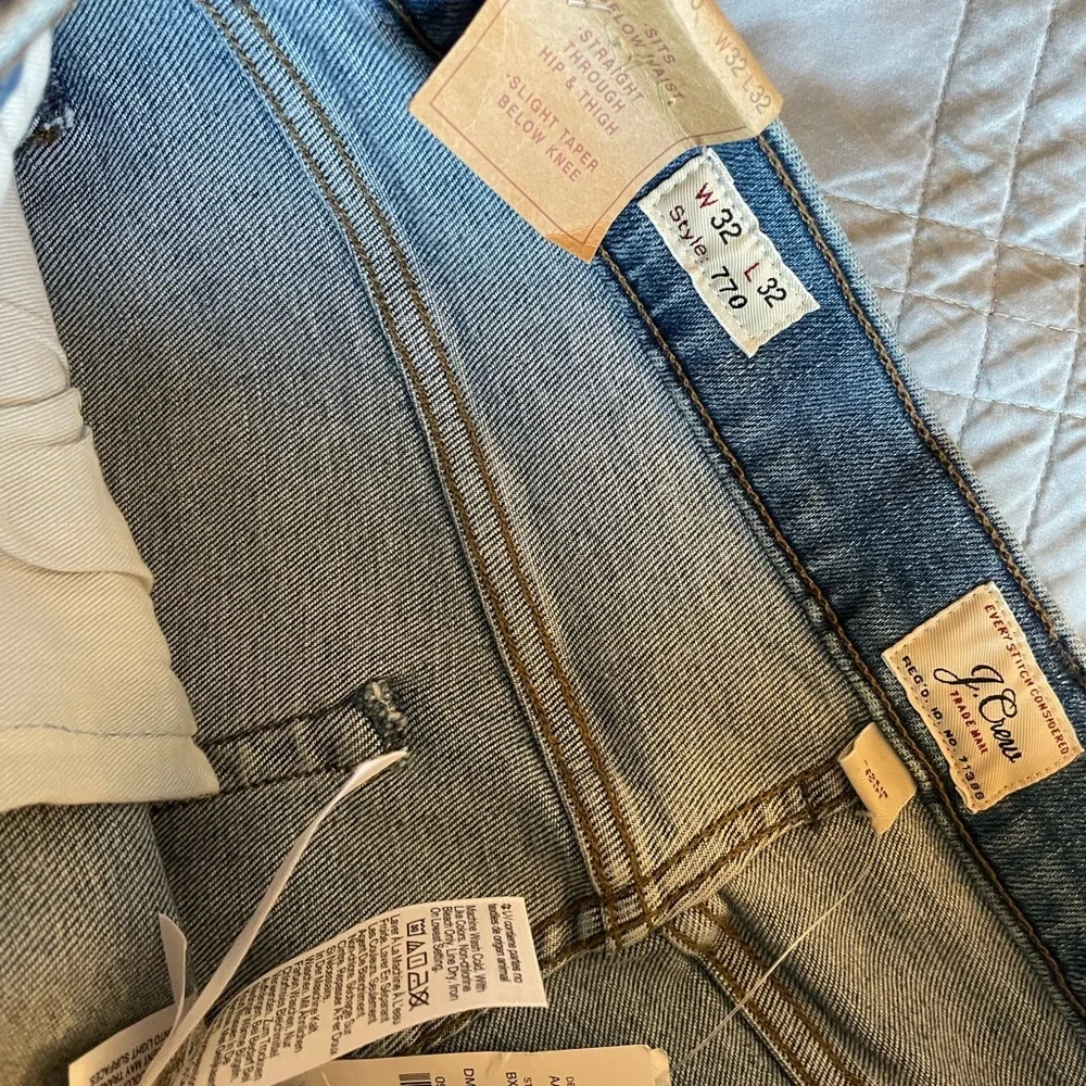 J CREW 770™ Straight-fit stretch jean in medium wash‎ Size 30/30 NWT $148 BX863